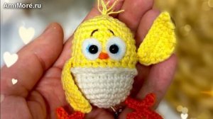 Амигуруми: схема Малыш Цып-Цып | Игрушки вязаные крючком