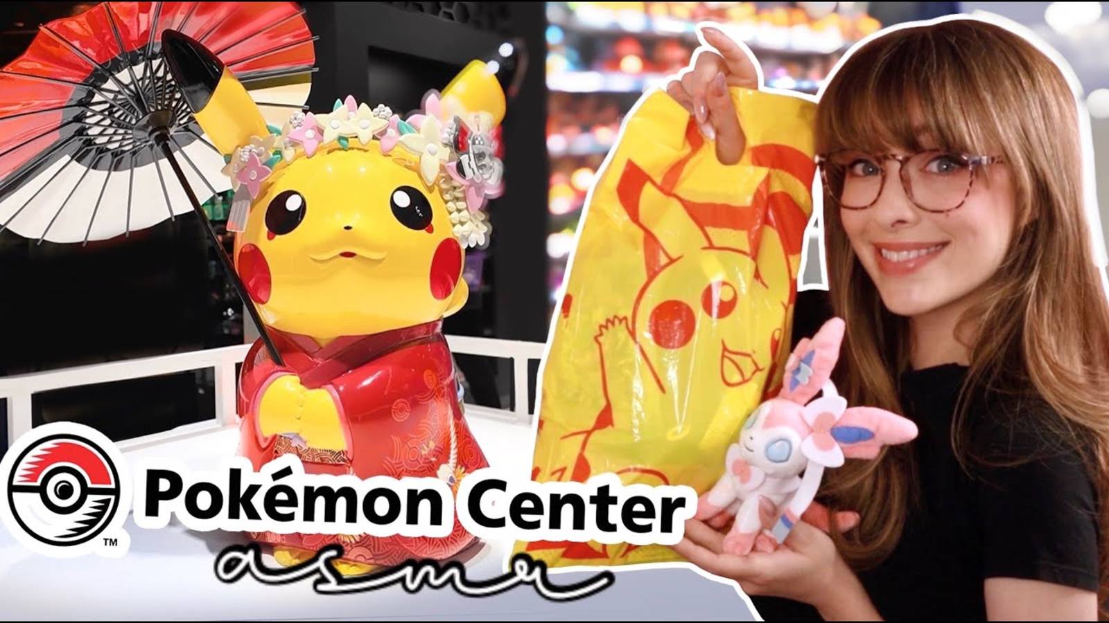 [Rainessa ASMR] 🌸 Shopping with You at the Pokémon Center in Japan! (Whispered Shop & Haul 🛒)