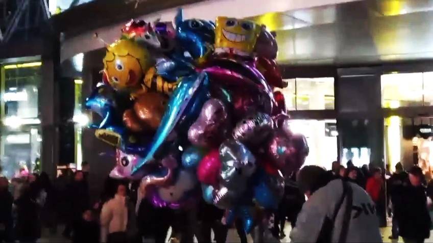 ВЕЧЕРНИЙ ФРАНКФУРТ НА МАЙНЕ. ЦЕНТР. УЛИЦА ZEIL 01.03.25