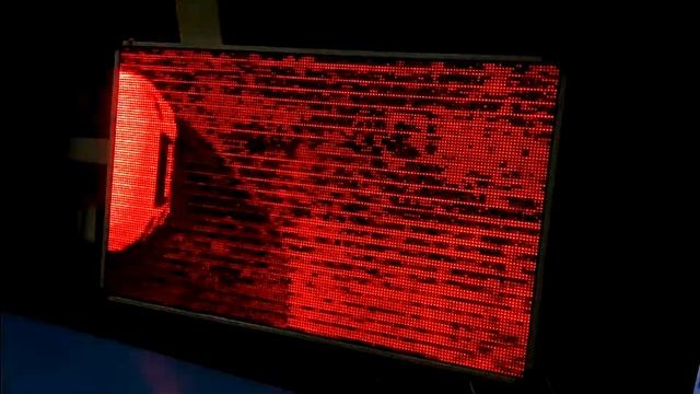 Красное табло с видео контроллером смотреть онлайн