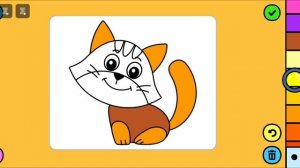 Учим цвета. Развивающие обучающие видео для детей. Раскраска для малышей