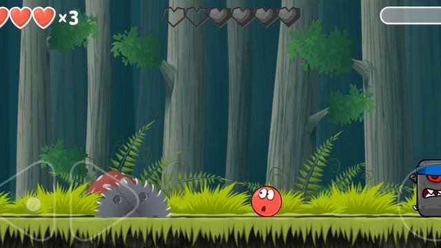 прохожу всех боссов Red ball 4! (part1)