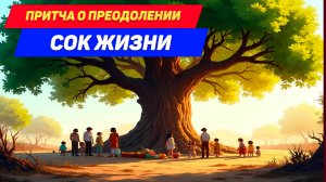 Притча о преодолении трудных времён. Сок жизни