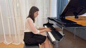 Столяр Яна, 13 лет фортепиано С .Майкапар "Баркарола" (ля ь минор)