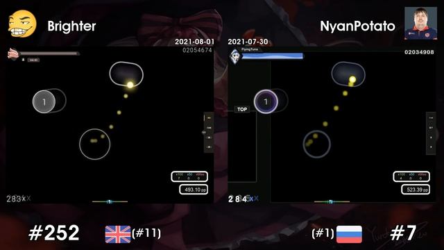Brighter vs NyanPotato // OxT - Clattanoia (TV Size) (fieryrage)