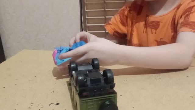 Краш-тест пластилиновой Mazda RX-7