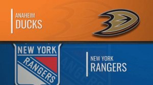 29.03.2025 | Анахайм Дакс — Нью-Йорк Рейнджерс | Anaheim Ducks — New York Rangers