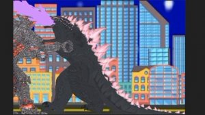 evolved godzilla vs mecha godzilla dc2