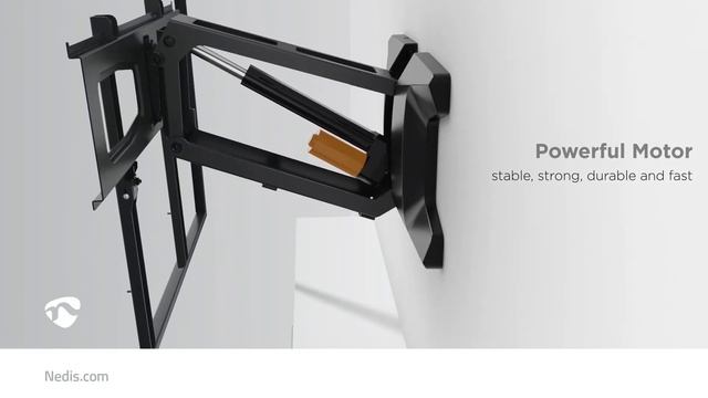 How To - Nedis Motorised TV Wall Mount | 37-70 " | 35 kg | TVWM5850BK смотреть онлайн