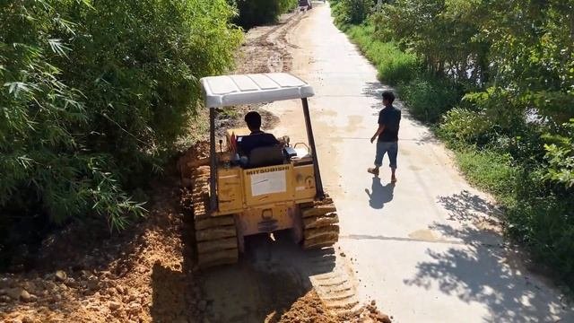 Строительство, расширение дороги, обзор