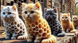 История спасения: Пять котят спасены из Старого заброшенного дома, покрытого пчелиными сотами!