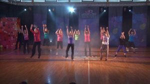 Zumba fitness - instruktor Olivia Pienta - Trzeci Przegląd JDP