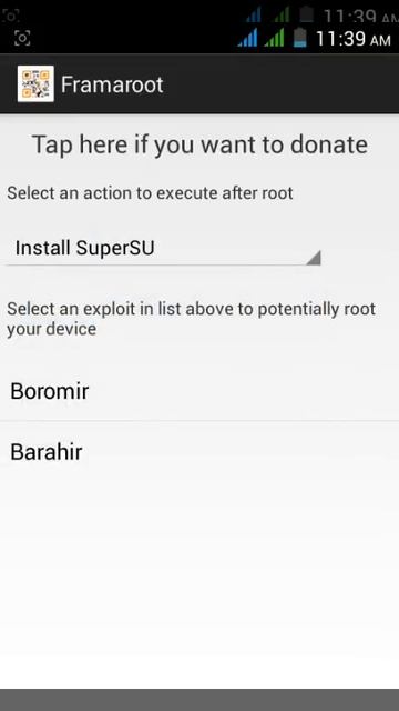 how to root android mobile with one click