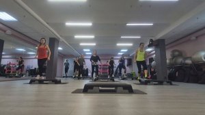 СТЕП АЭРОБИКА ЦЕЛАЯ ТРЕНИРОВКА / STEP AEROBICS