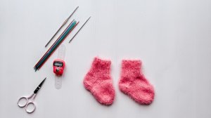Носочки для новорожденных своими руками
