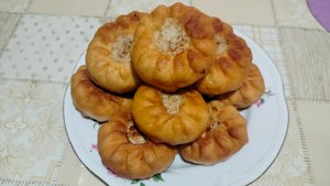 Беляши татарские, очень вкусные и воздушные.