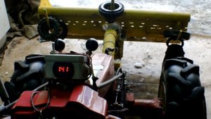 Проверка зарядки  на лифановском  моторе  мотоблока АГРО.