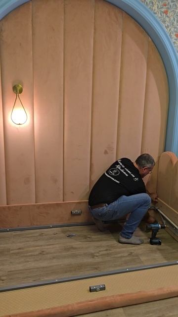 Детская, мягкие панели и кровать смотреть онлайн