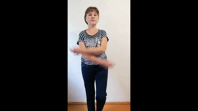 Перекрёстные движения руками смотреть онлайн