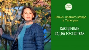 Планировка маленьких садов. Особенности планирования #садпоновому #школадизайна