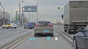 HUD AR на Geely Monjaro (часть 1)
