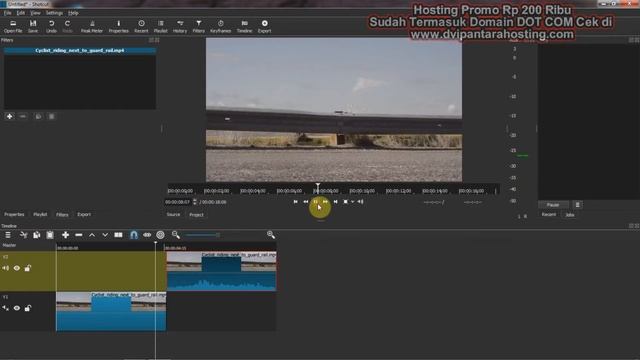Cara Mengecilkan Audio Video dan Cara Menghilangkan Audio Video | Tutorial ShotCut 6 смотреть онлайн