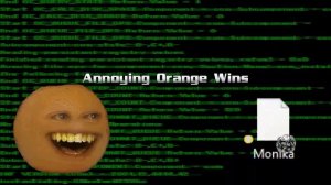 AN Mugen Request #1672: Annoying Orange VS Monika