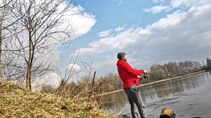 Рыбалка в Косино на Чёрном озере. Щука есть!!!