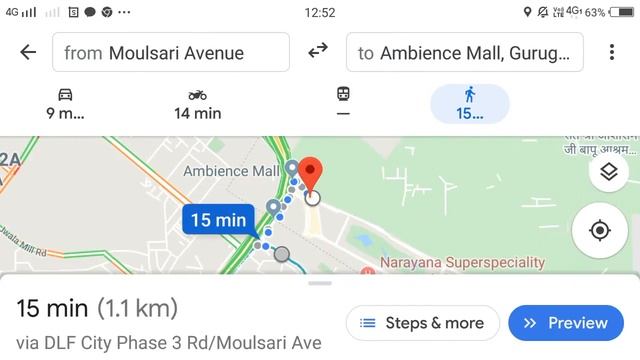 Nearest Metro Station to Ambience Mall Gurgaon l How to reach by Delhi Metro to Ambience Mall смотреть онлайн