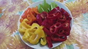 ПЕРЕЦ В КИСЛО-СЛАДКОЙ  ЧЕСНОЧНОЙ ЗАЛИВКЕ! Это Супер Рецепт!