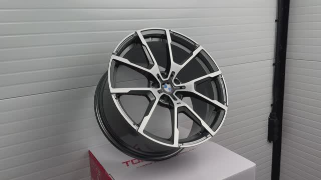 Диски CN Forged 1221 19 9.5J вес 11,1kg Gunmetal Machined Face