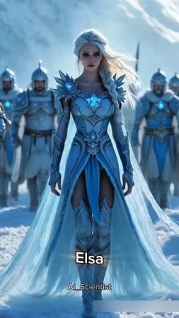 Disney princesses and their army #disney #princess #army #aiart(1)