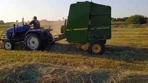 ТЮКУЄМ СІНО 2022.Пресс-подборщик рулонный JOHN DEERE 545