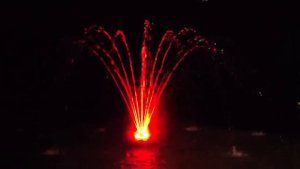 Плавающий фонтан Pondtech FJ-335E RGB комплект