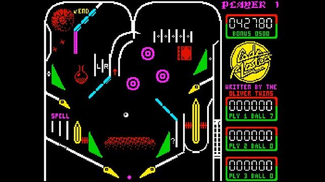ADVANCED PINBALL SIMULATOR [ZX Spectrum]