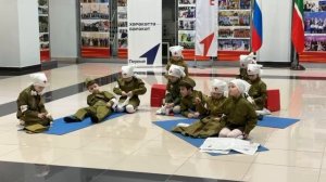 Наше выступление на конкурсе к 80-летию Великой Победы