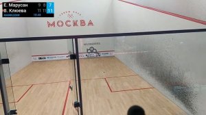 Екатерина Марусан vs Варвара Клюева - Women's PSA Moscow Tou