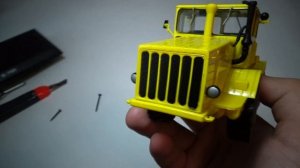 Модель трактора К-700 журнальная серия тракторы история люди машины выпуск №7