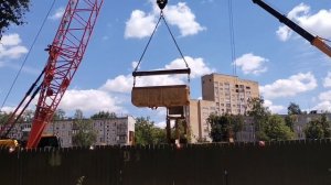 Проходка тоннелей на площадке Народное Ополчение Рублево-Архангельской линии 27.06.2024