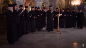 Стихира предпразднства Рождества Христова   Хор братии Валаамского монастыря