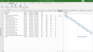 Работа с физическим объёмом в MS Project