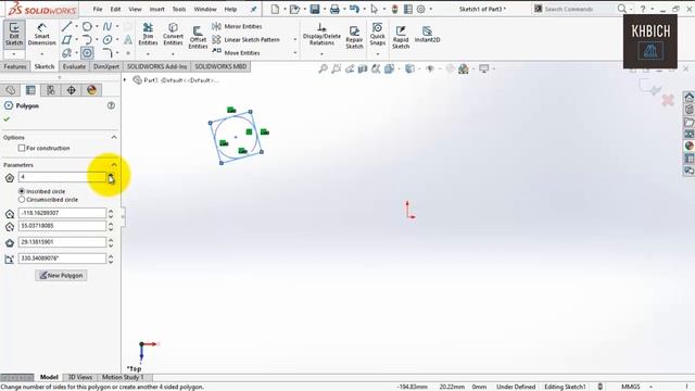 SolidWorks introduction part 1