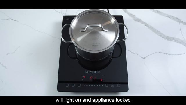 User Guide for CIARRA Induction Hob - CBTIH1