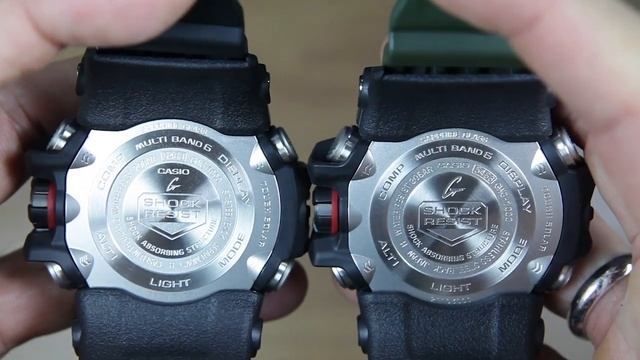 CASIO G-SHOCK MUDMASTER GWG-1000-1A1 VS MUDMASTER GWG-1000-1A3 смотреть онлайн
