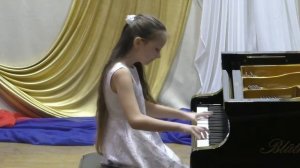 04 - А. Лешгорн «Этюд» соч. 66 № 9 исп. Катя Иванова, преп. О. А. Барыбина