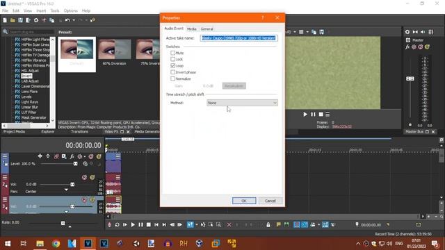 How To Make G Major on VEGAS Pro 16.0