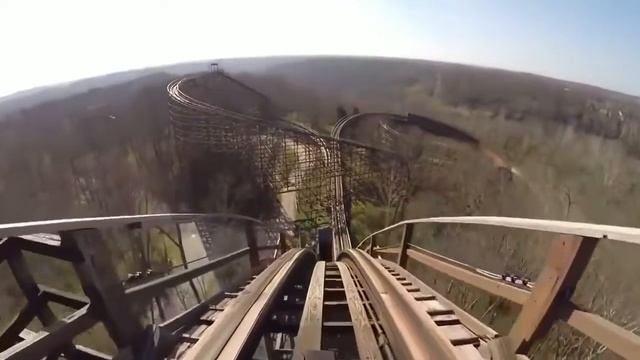 Devin Townsend rides a roller coaster