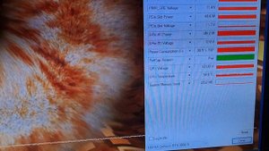 Видеокарта GIGABYTE RTX 3060 Ti EAGLE OC 8G - Тест Furmark