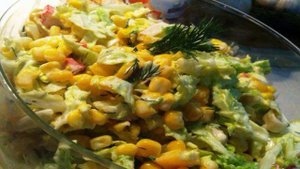 Салат из пекинской капусты
