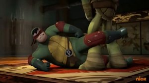 Первая встреча с ФишФейсом (саблезубом). Отрывок из Черепашек-ниндзя